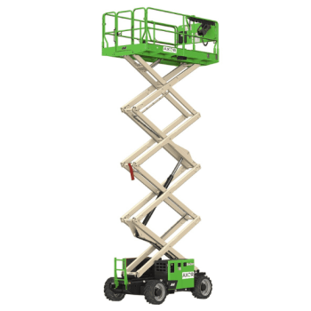 plataforma tijera todoterreno 14 metros axor rentals